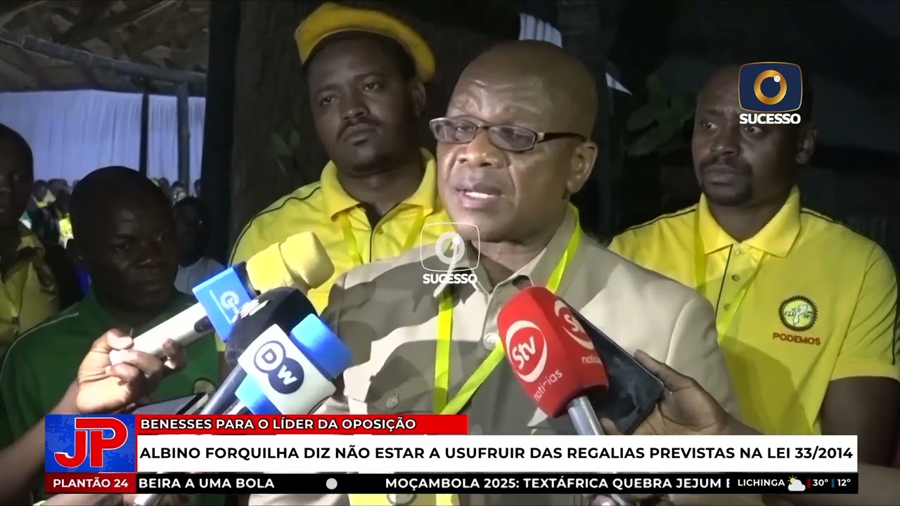 AFINAL, ALBINO FORQUILHA AINDA NÃO ESTÁ A 