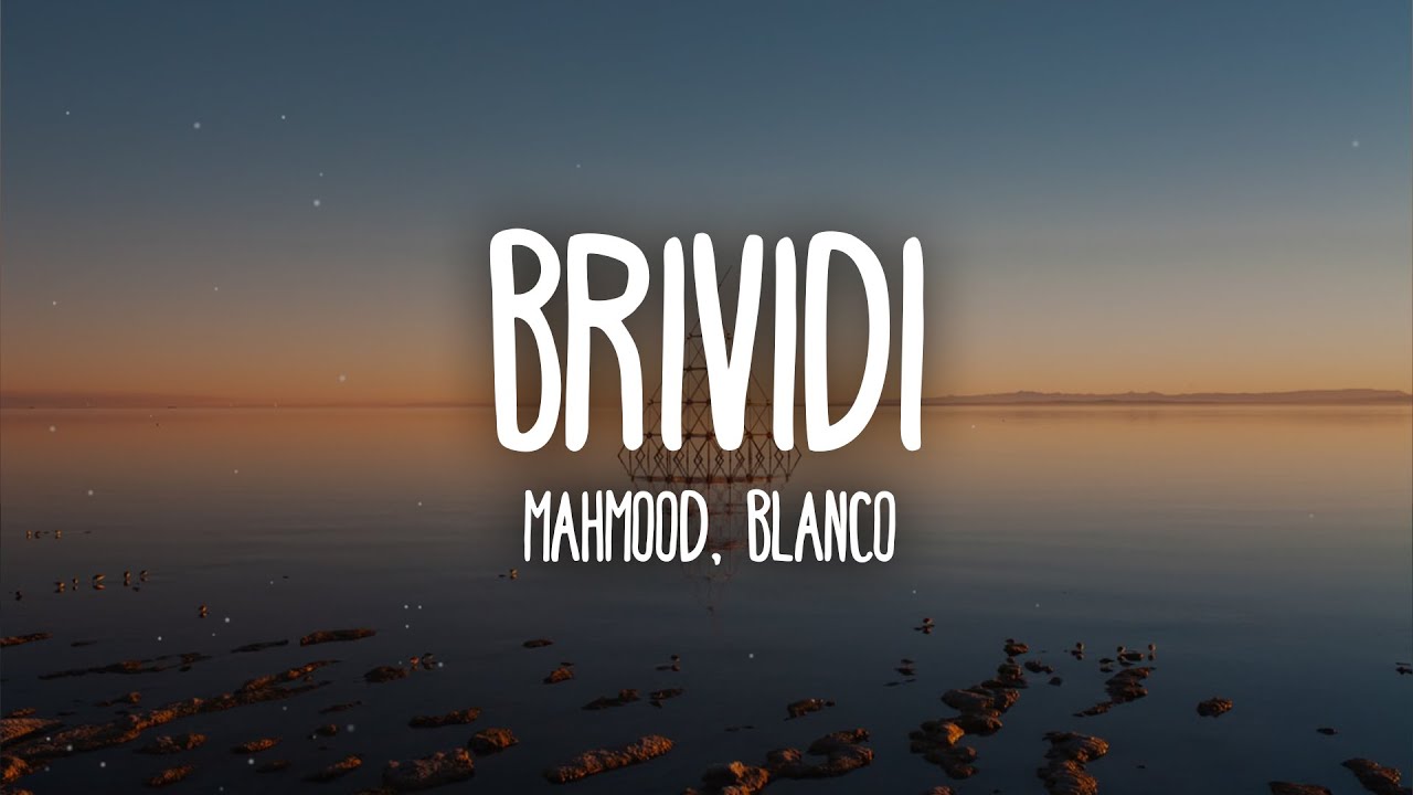 Mahmood, BLANCO - Brividi (Testo/Lyrics) | Sanremo 2022