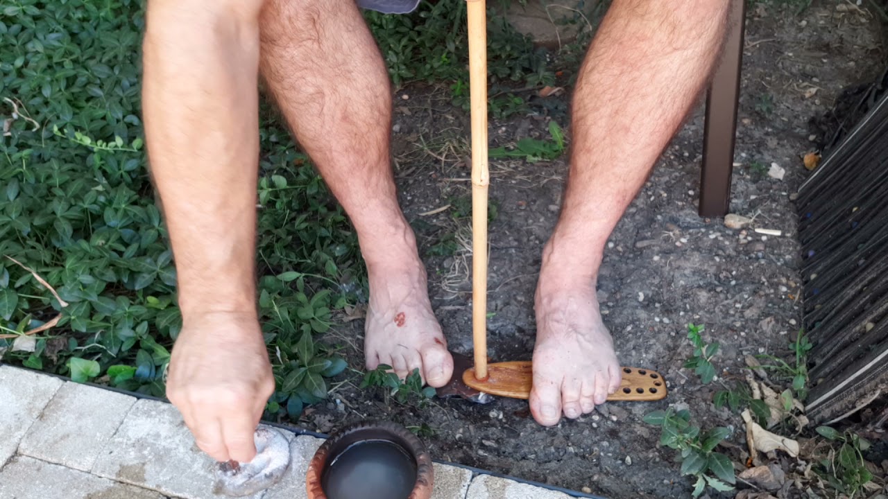 river cane hole drilling