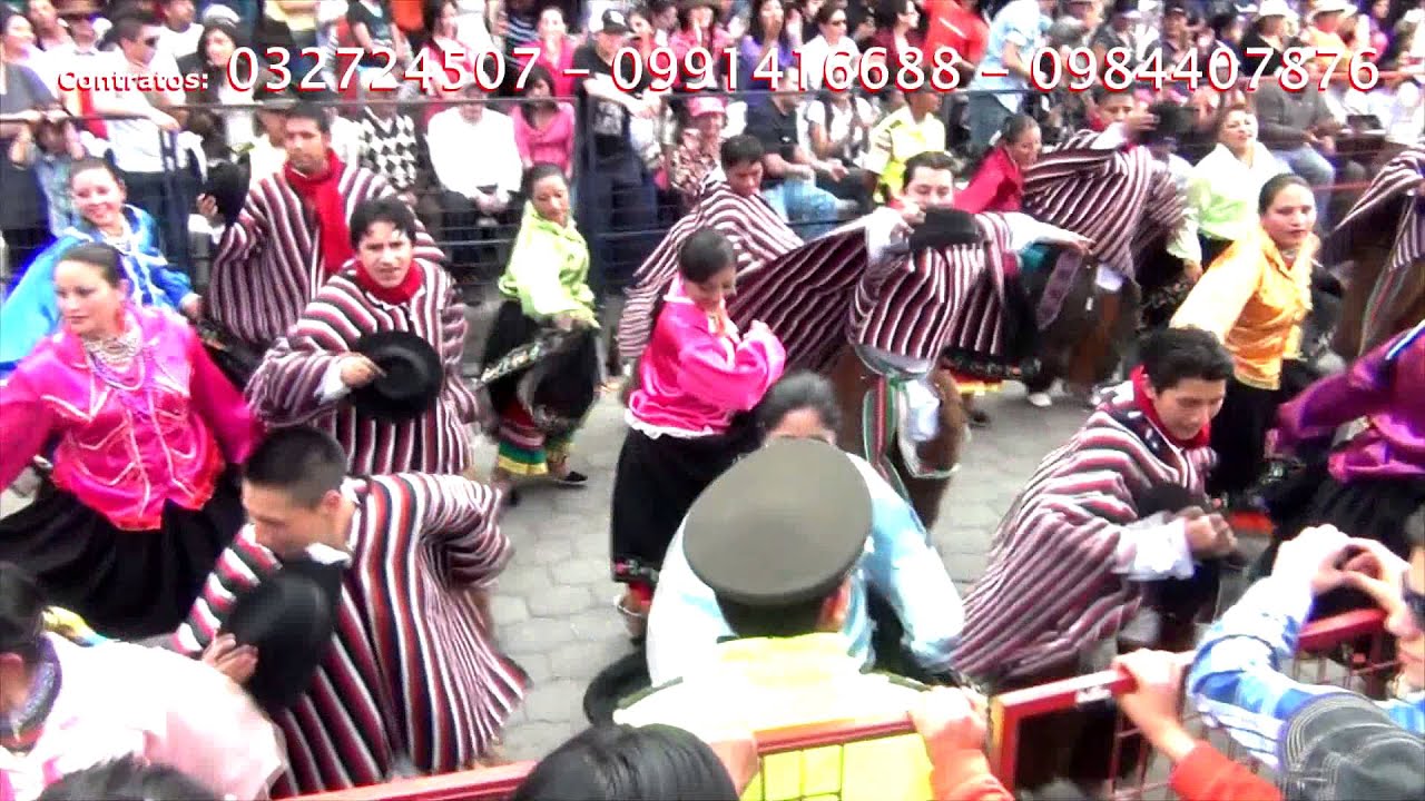 MAGNITUD RUMBERA  y  EVELYN YESENIA -  Virgen de las Mercedes VIDEO OFICIAL -Cotopaxi  Ecuador.