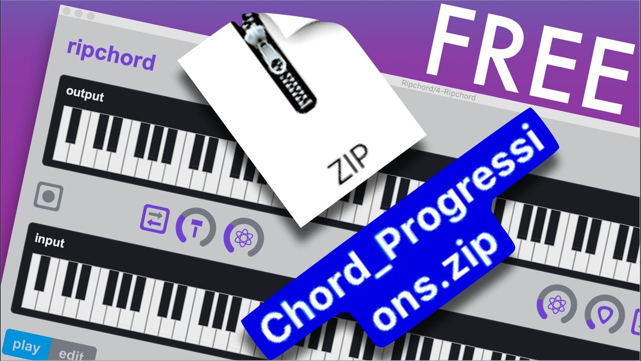 RIPCHORD Free Chord Progressions Mega Pack 🤯