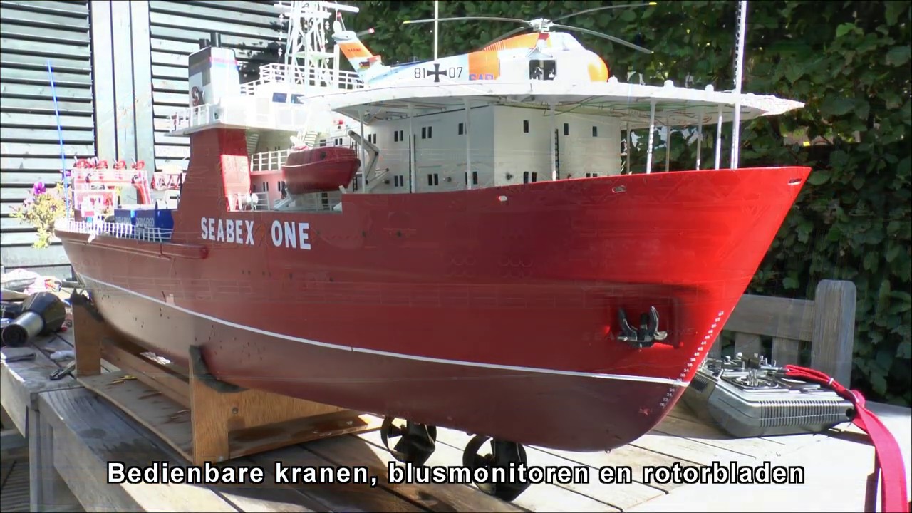 Seabex One Graupner RC varend, nu Kreuz Installer