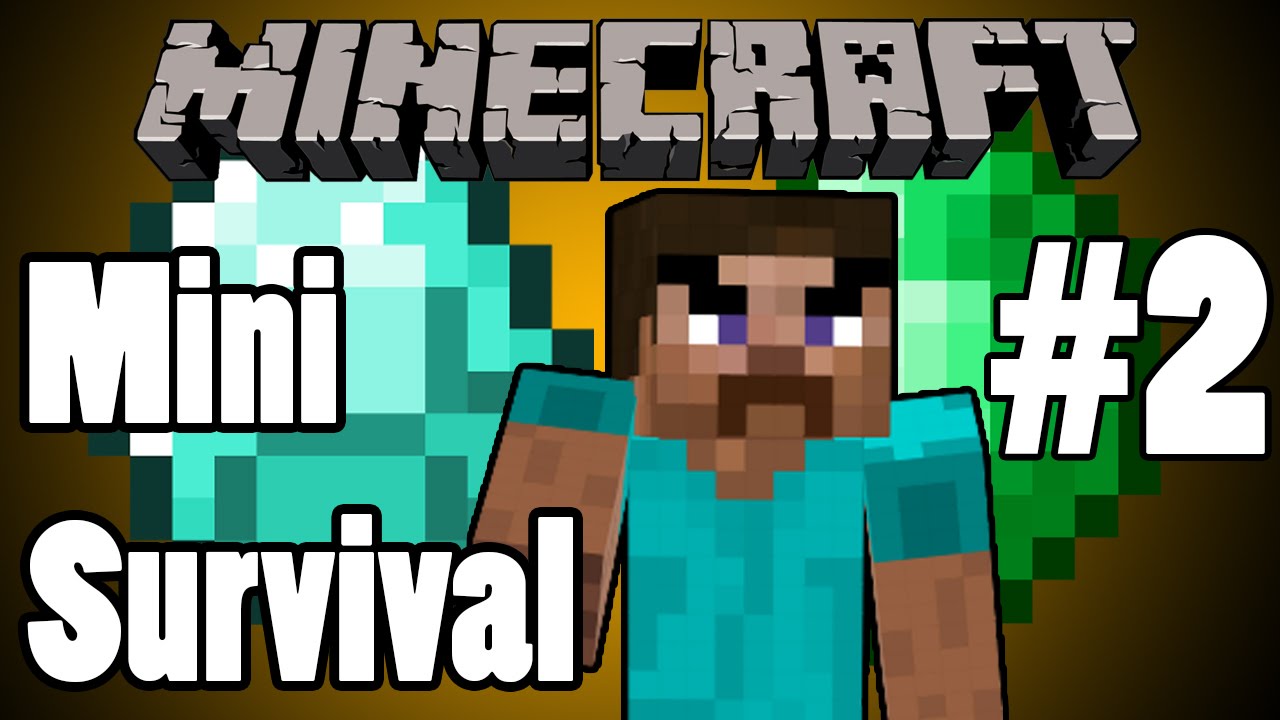 MINECRAFT: Mini Survival #2 - ELMAS VE ZÜMRÜT!?