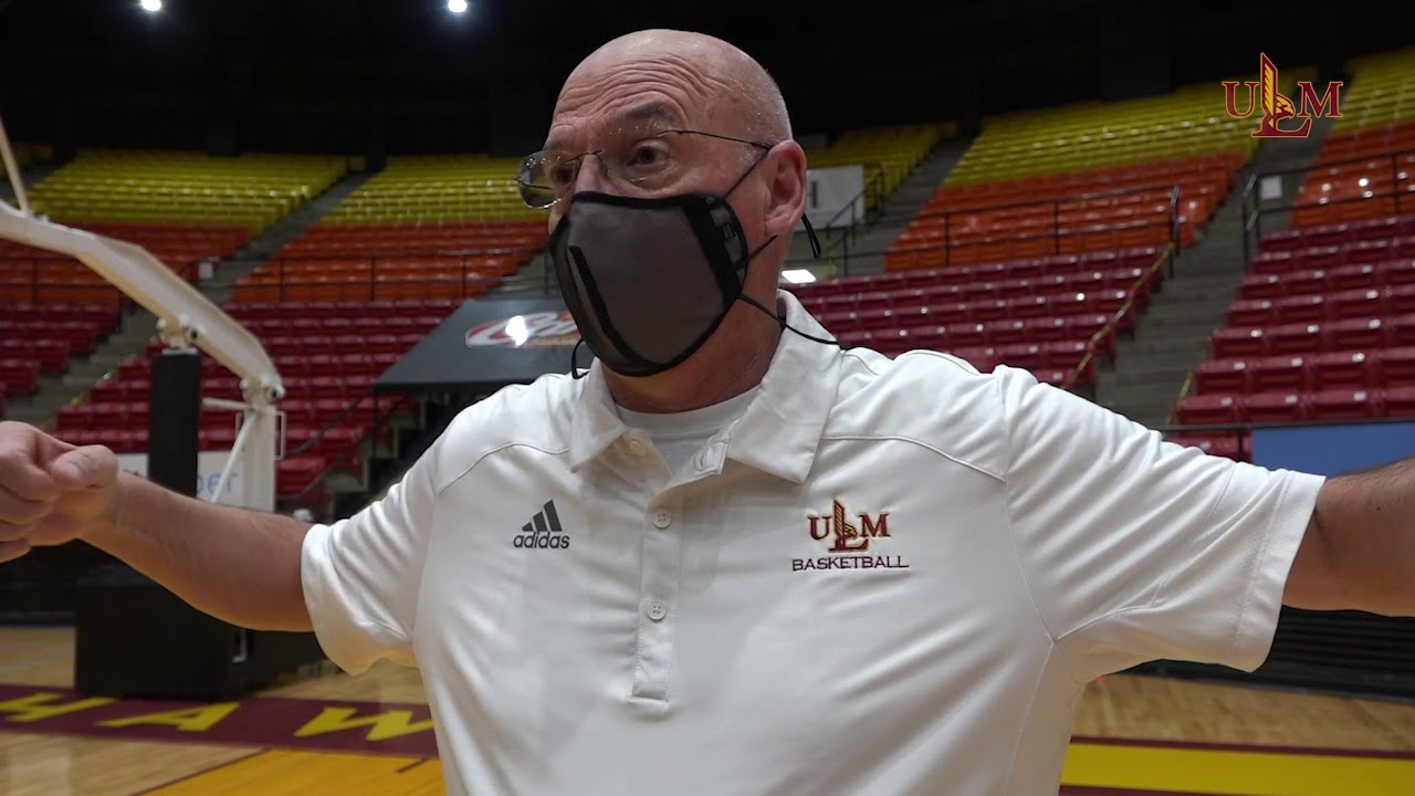 ULM Men's Basketball vs Lamar 2020 Post Game Interview with Coach Richard