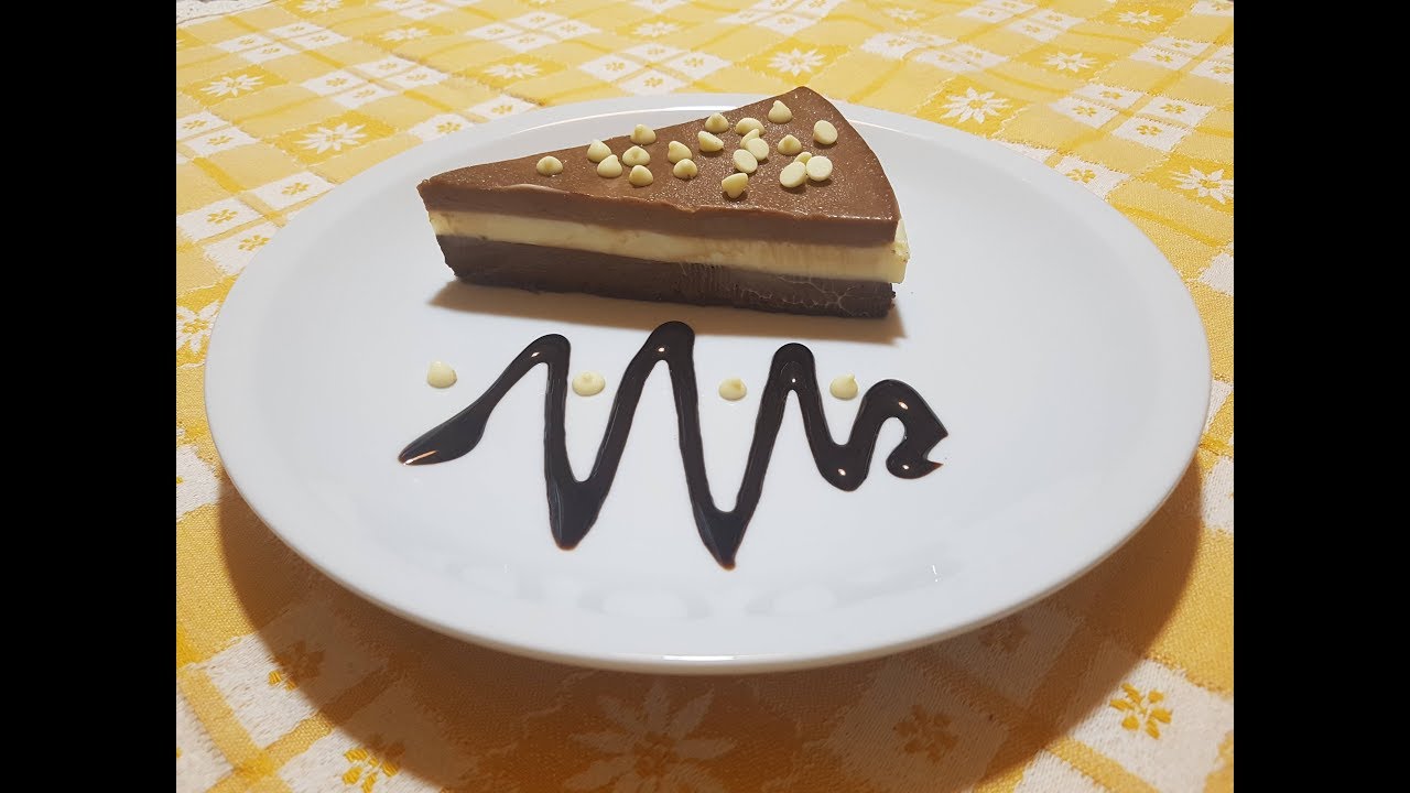 Torta ai tre cioccolati per bimby TM6 TM5 TM31