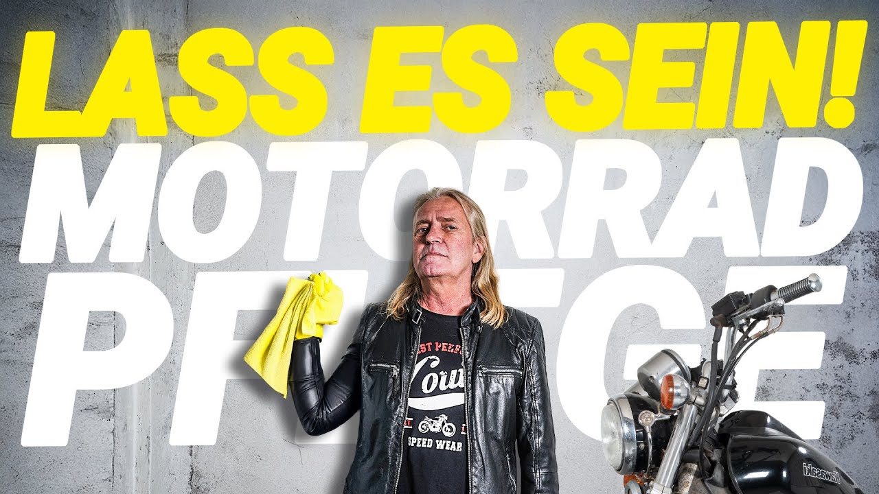 DAS schadet deinem Motorrad nach dem Waschen!
