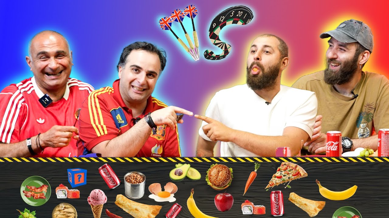 შეჭამე რასაც დარტსი მოხვდება! @LaiLaiShow  Vs მახარა და აჩი