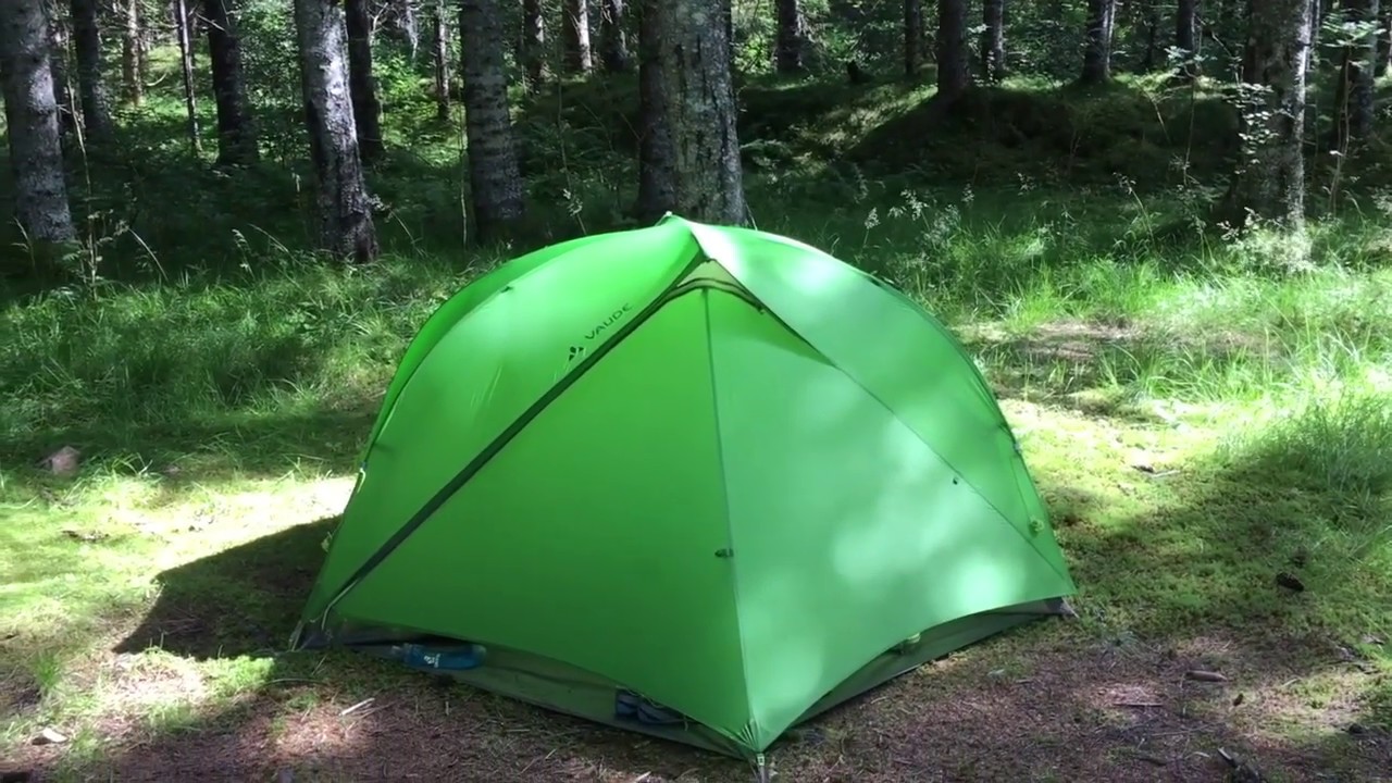 Vaude Space 1-2p SUL Seamless - tent for bicycle touring and backpacking