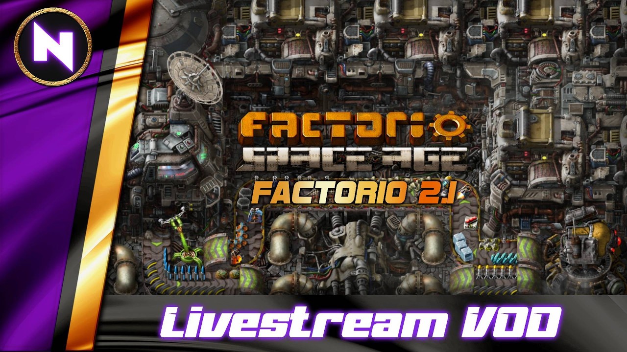 Factorio Space Age 2.1 | 06 | Livestream VOD | 2026-07-12