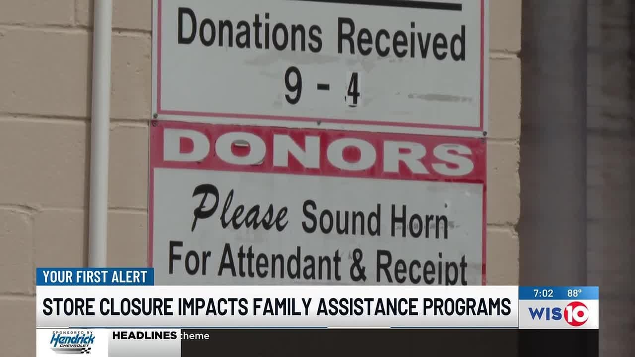 Закрытие магазина Армии спасения угрожает программам помощи семьям в регионе Мидлендс.