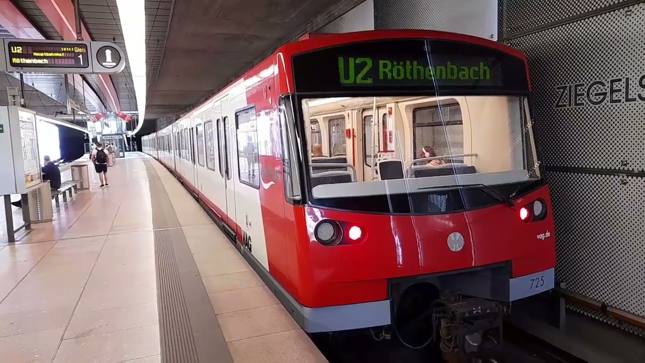 U-Bahn Nürnberg: Bahnhof Ziegelstein U2