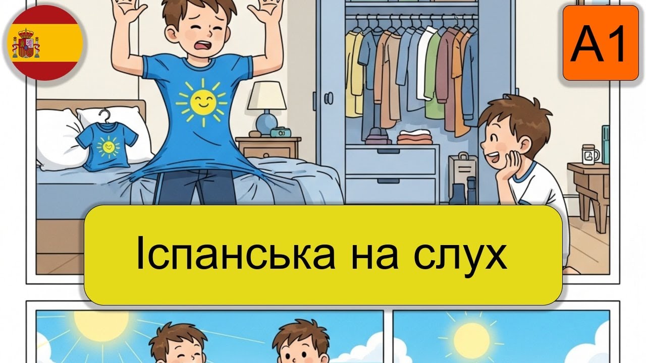Іспанська простими словами A1.Маленька футболка