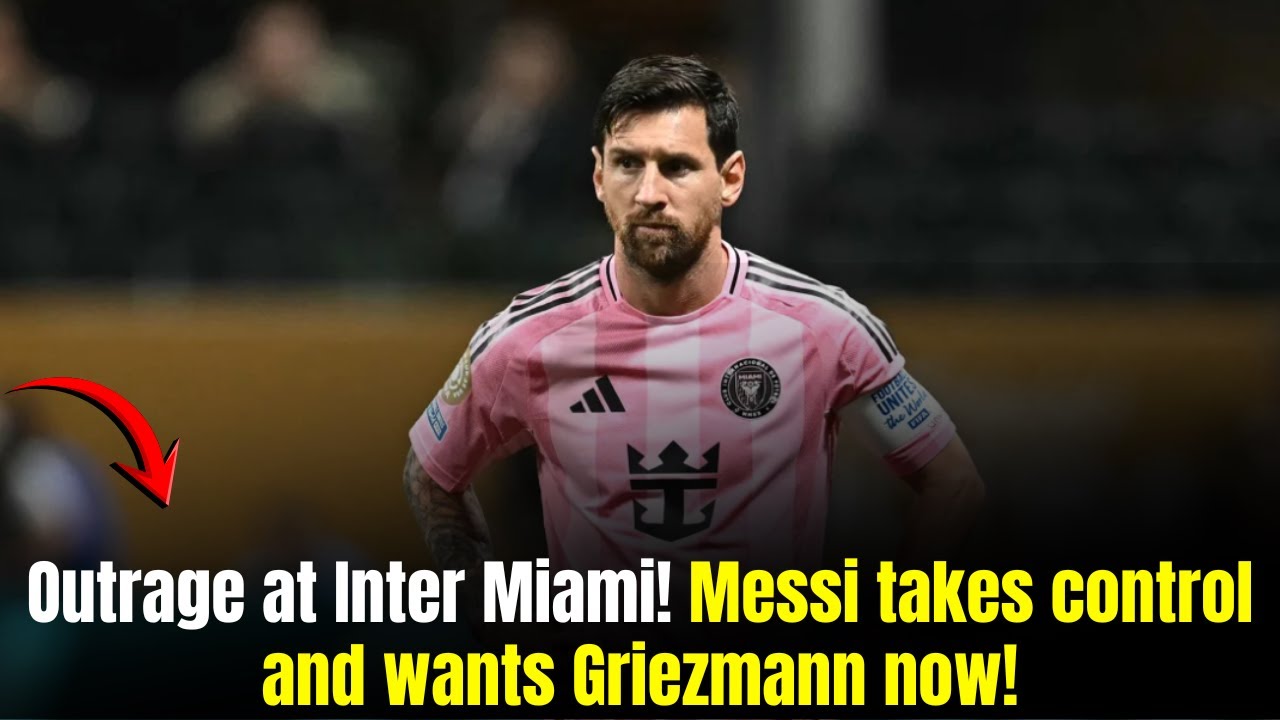 Crisis or Ambition? Messi sets conditions for defending the MLS Cup.