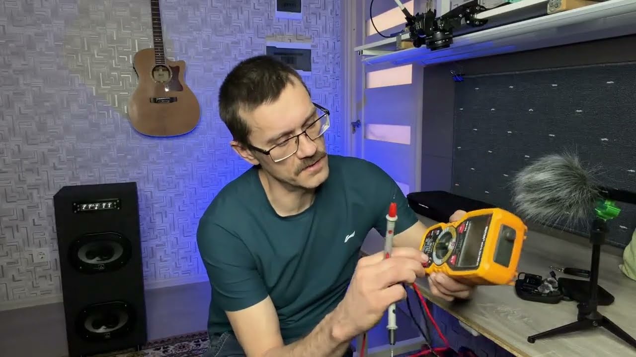 Про микрофон и мультиметр