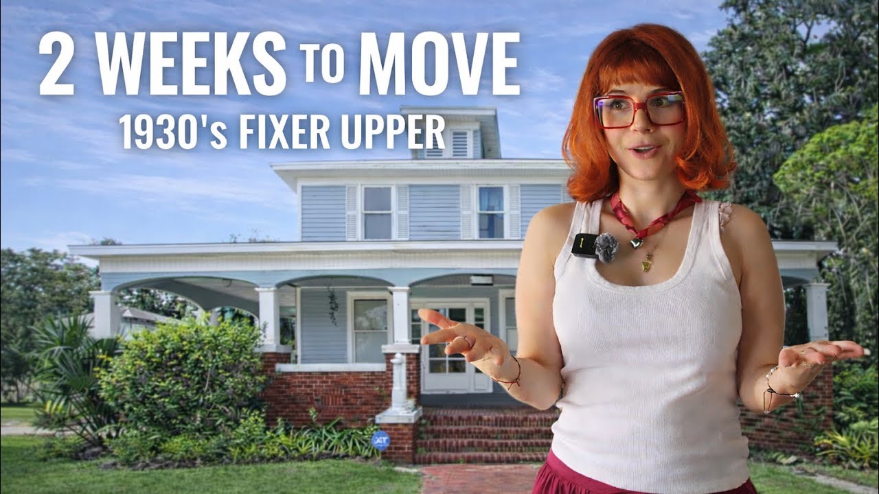 2 weeks to move (1930s House)
