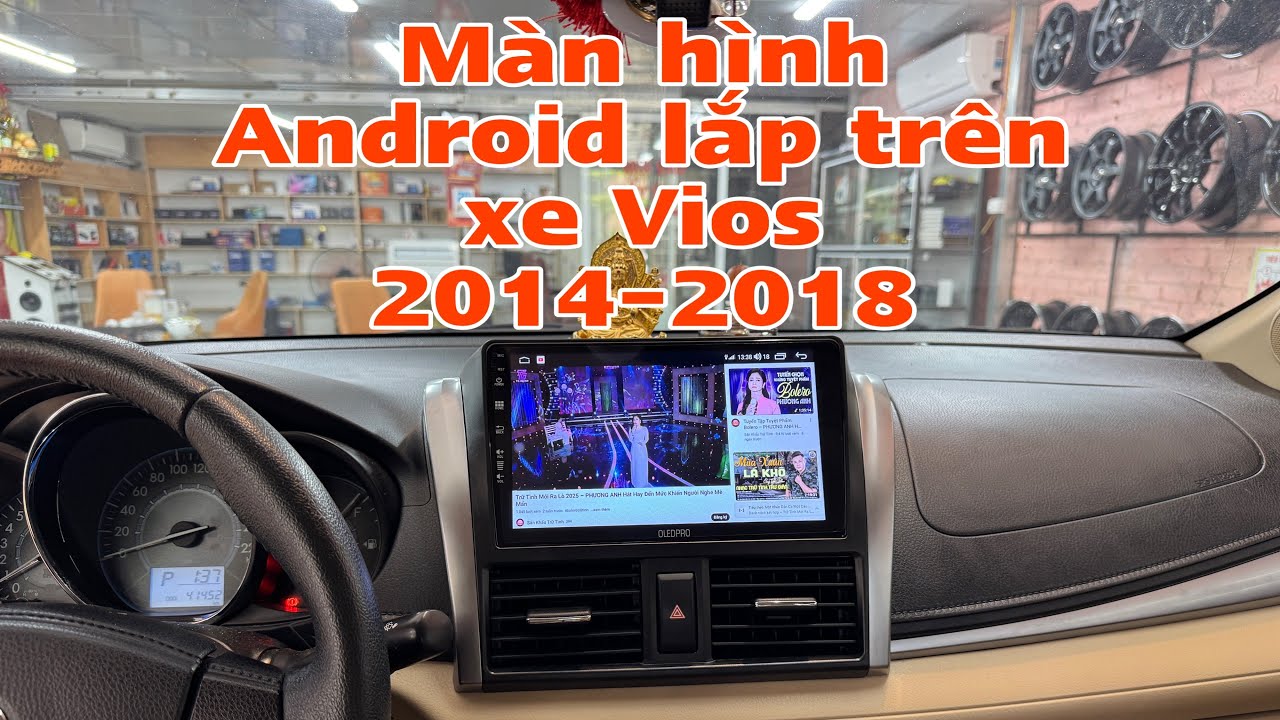 Màn Hình Android Cho Toyota Vios 2014–2018 | Hướng Dẫn Tự Lắp Tại Nhà