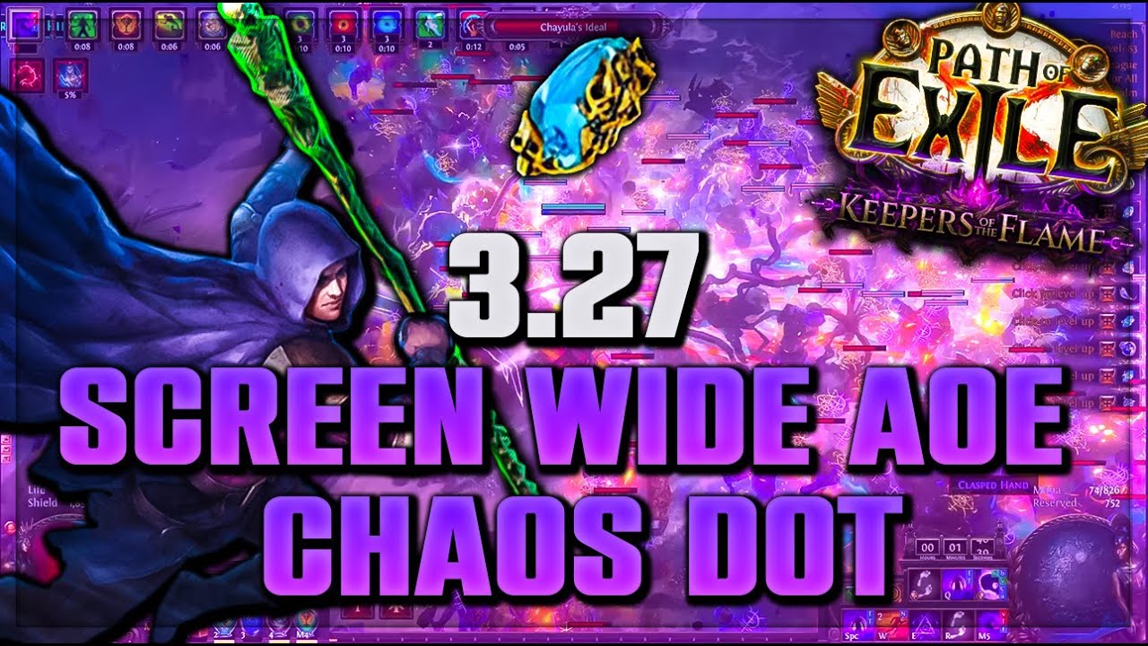 Chaos Dot Blight of Contagion Trickster Leaguestarter Build Guide - Path of Exile 3.27