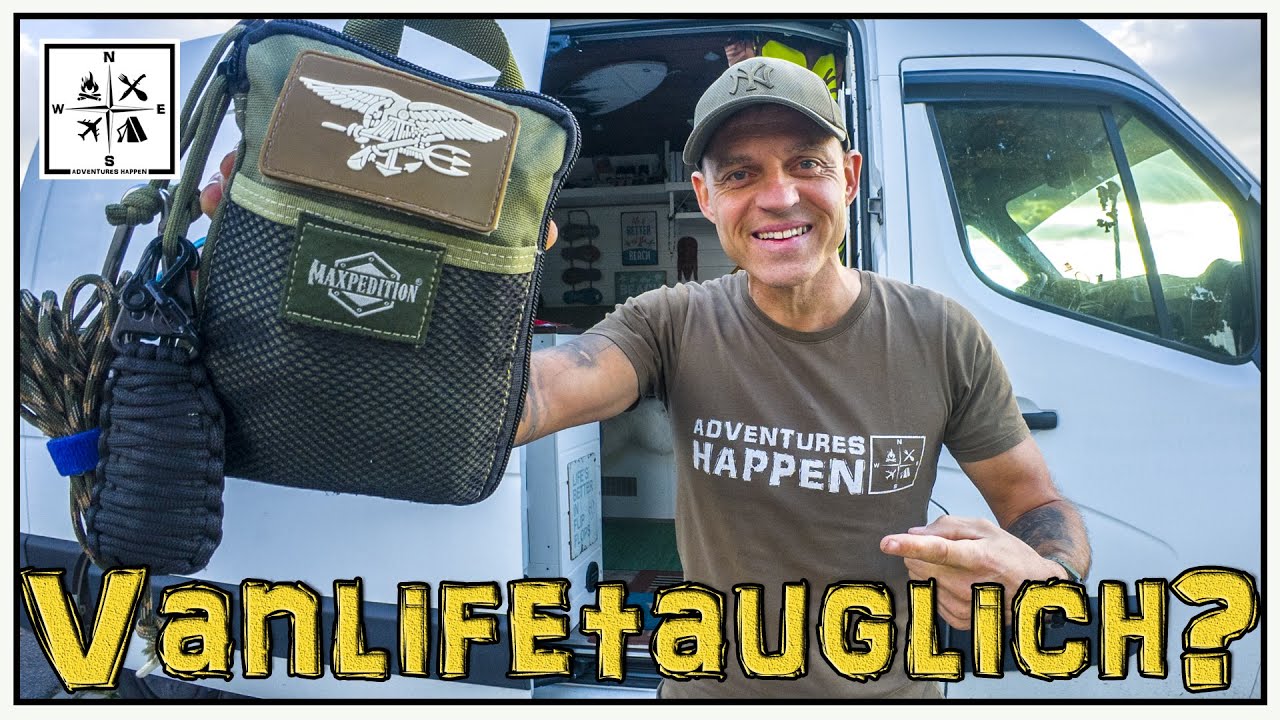 EDC für Vanlifer - Nützlich oder überflüssig? Was braucht man wirklich? | #AdventuresHappen