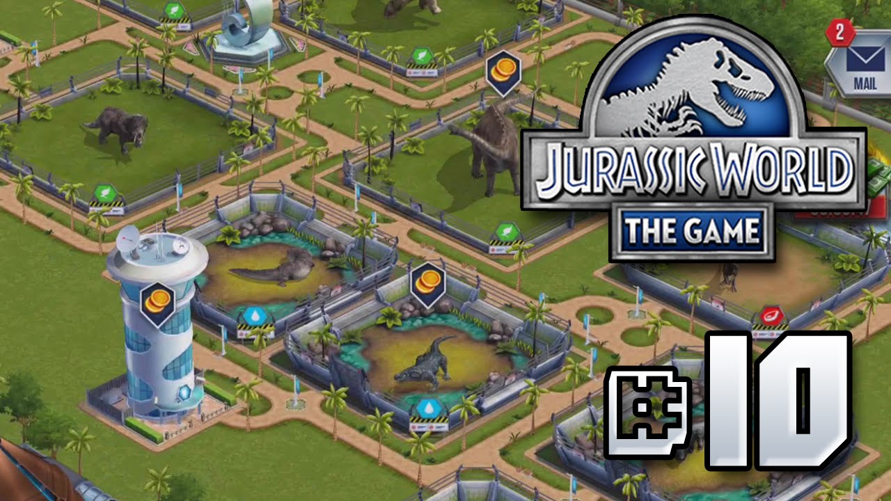 The Park Takes Shape || Jurassic World - The Game - Ep 10 HD