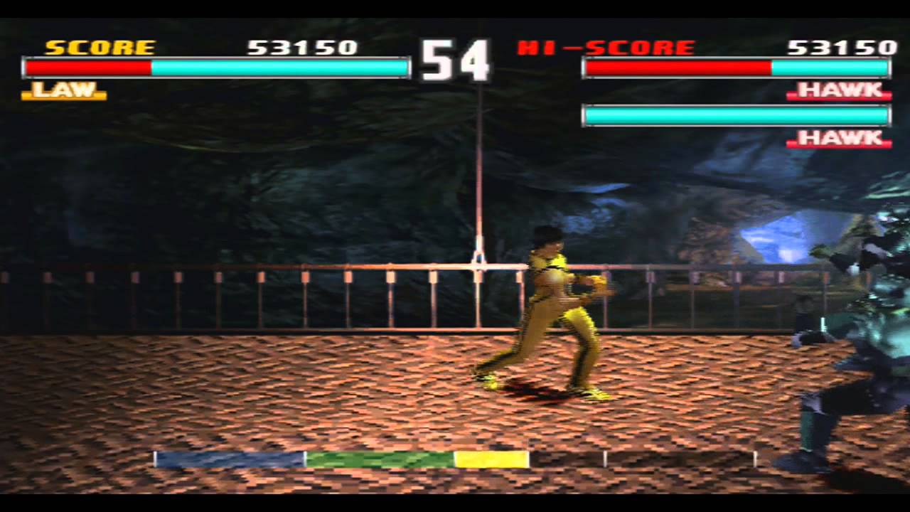 Forest Law Vs Tekken Force : Tekken 3 - Tekken Force Mode