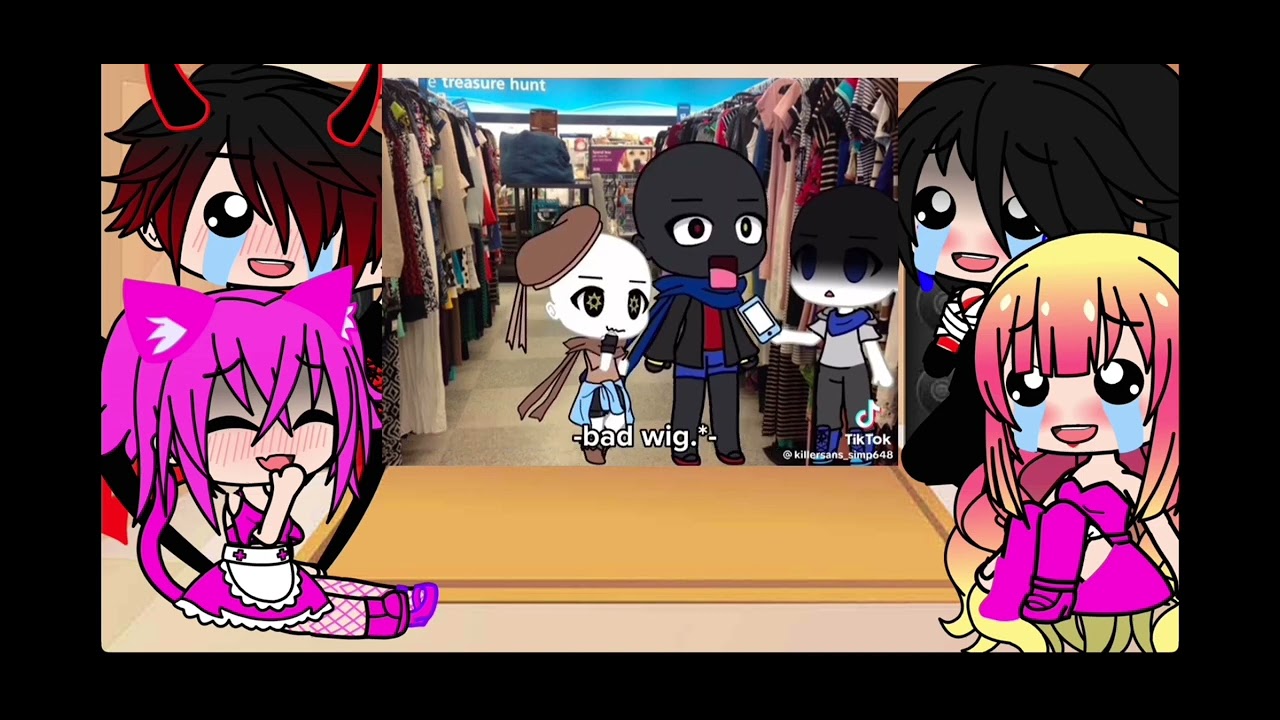 Gacha toxic react to gacha tiktok like for a part 2✨✨