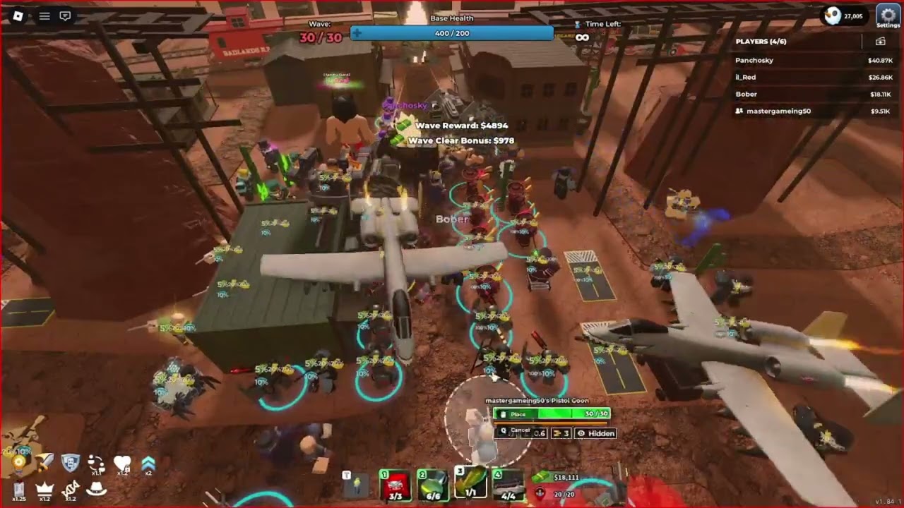 Beating badlands II in TDS