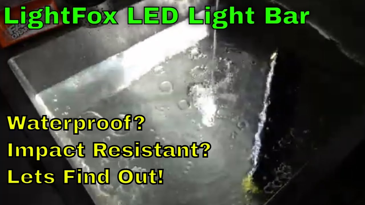 Lightfox Rigel Series LED Lightbar Test/Review