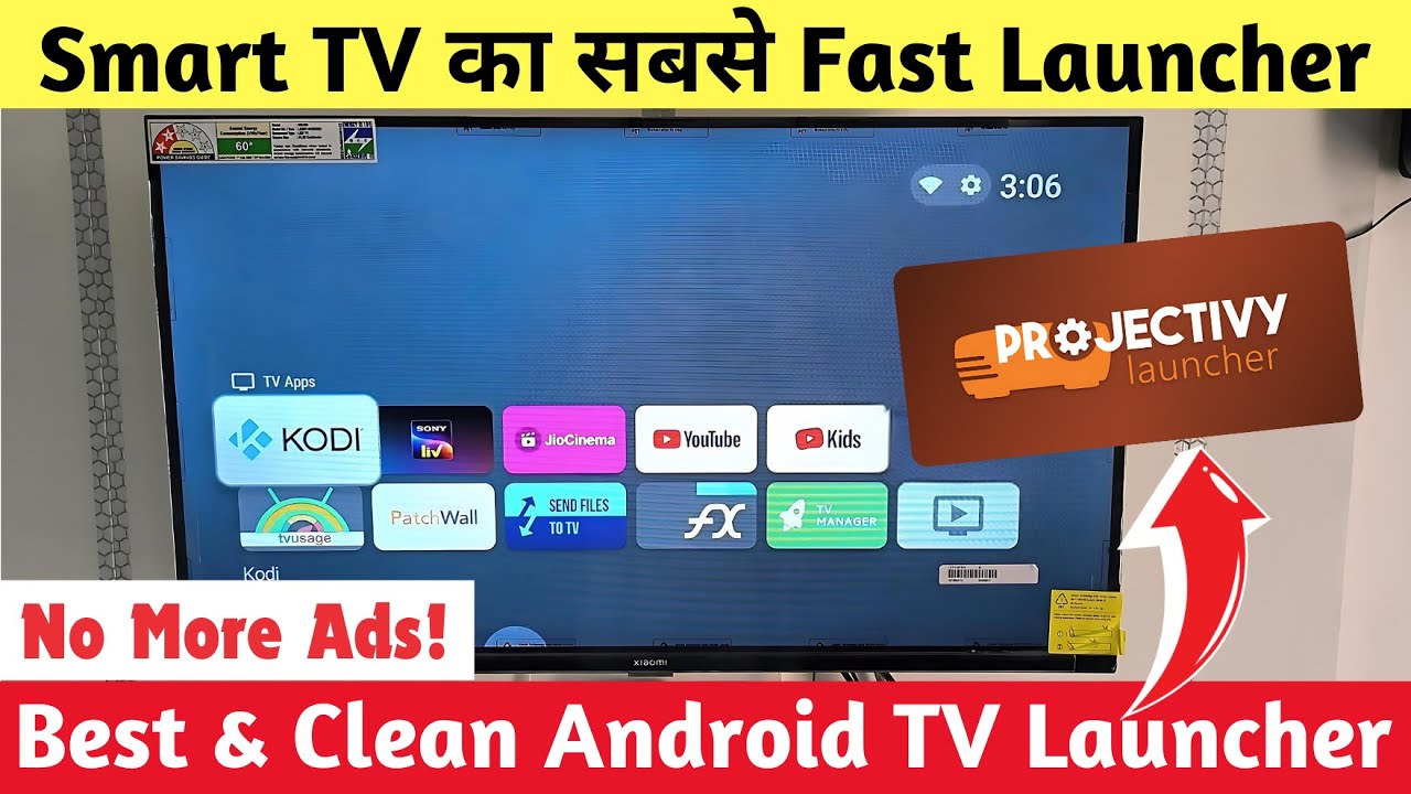 Best Launcher for Android TV ️‍🔥 | Smart TV Launcher - Faster, Smoother & User Friendly