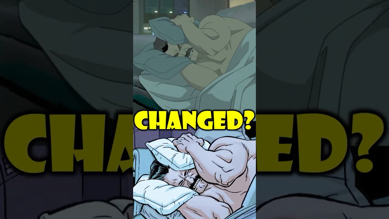 Did You Notice This Change in Invincible Season 4? #invincible #invincibleseason4 #comics #shorts