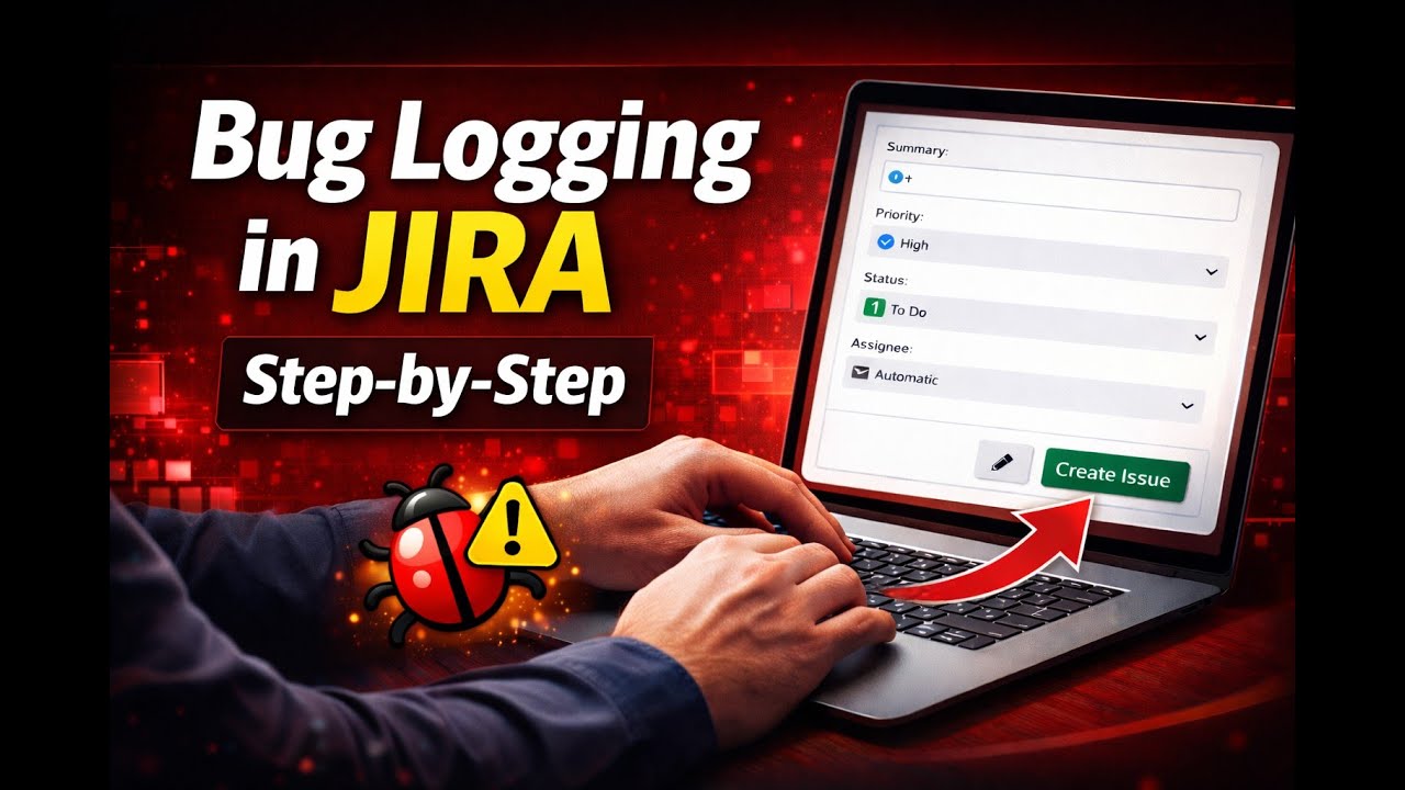 How to Log a Bug / Defect  in Jira | Step-by-Step Defect Logging Tutorial | Bug Logging Made Easy