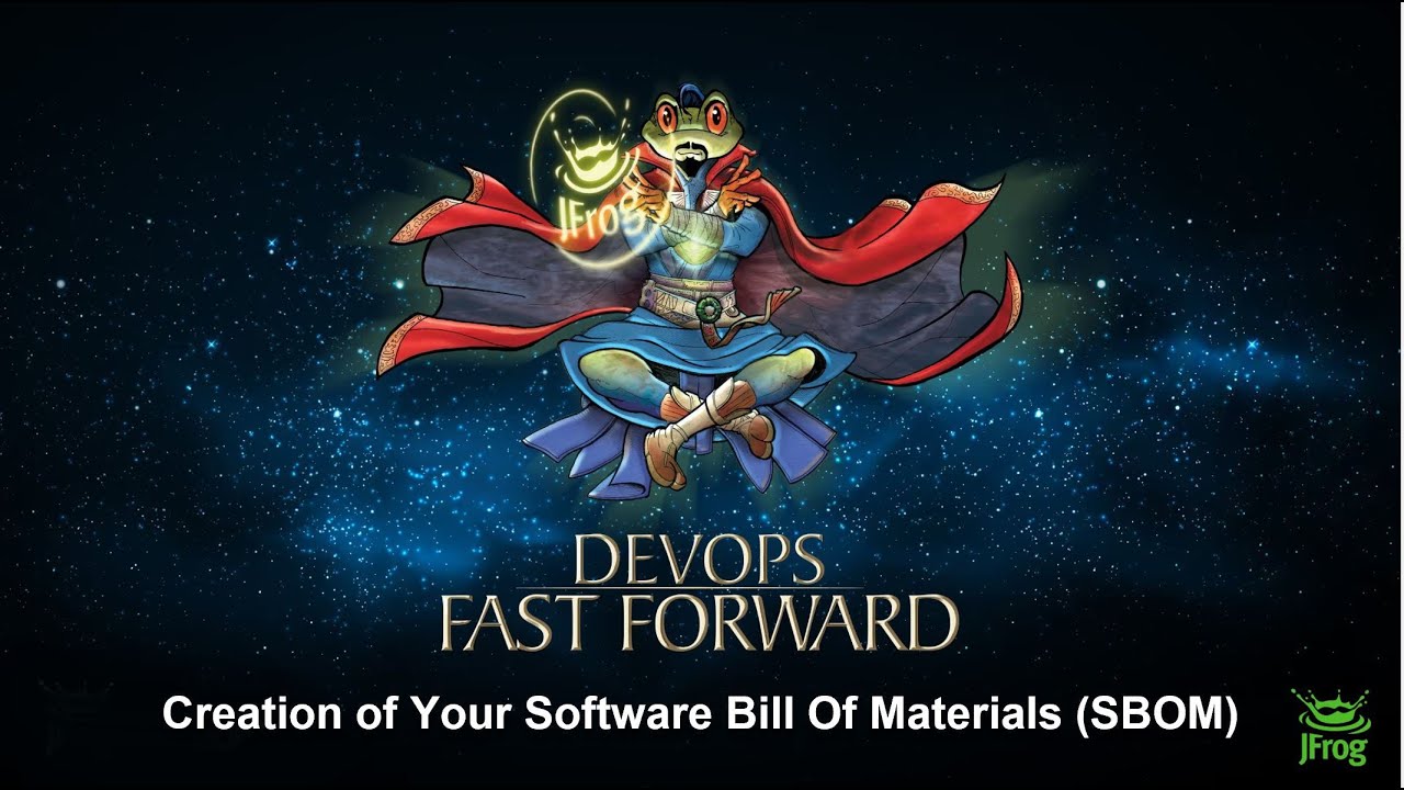 Creation of Your Software Bill Of Materials (SBOM)
