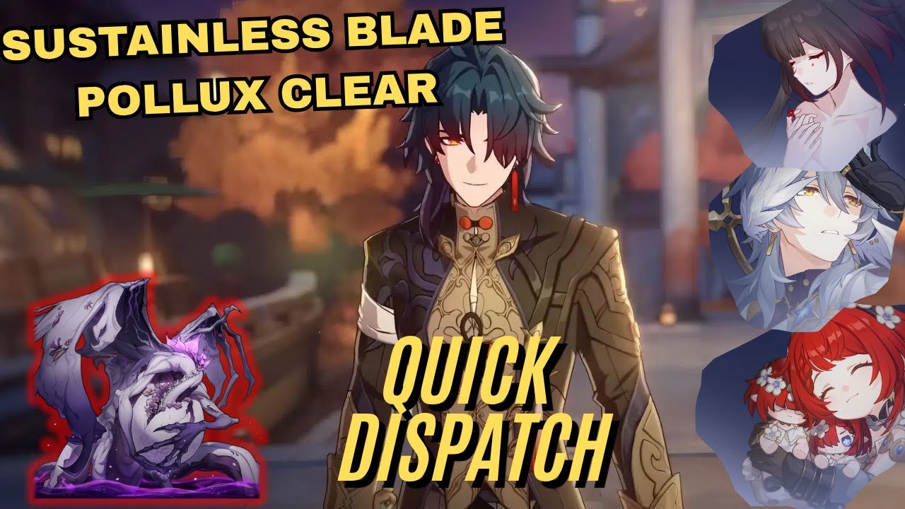 Using Blade before his BUFFS, Pollux No Sustain Dispatch! | MoC 12 | 2 Cycles| Honkai: Star Rail