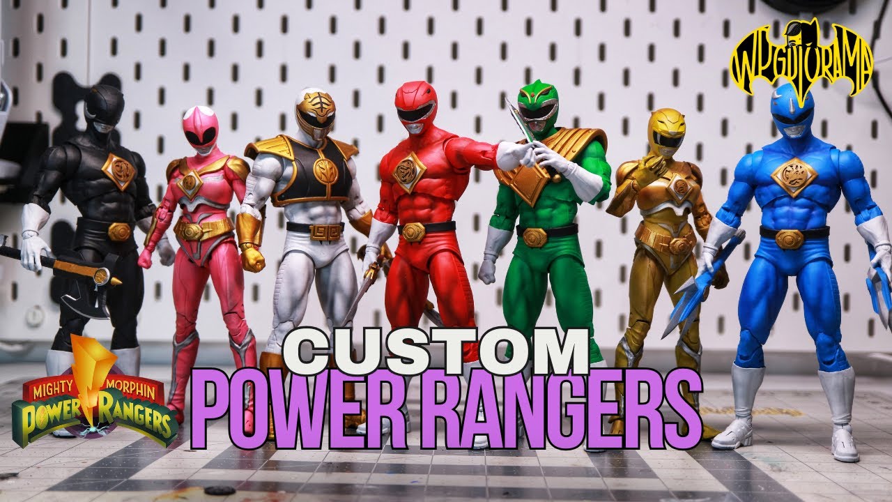 Custom Mighty Morphin' Power Rangers