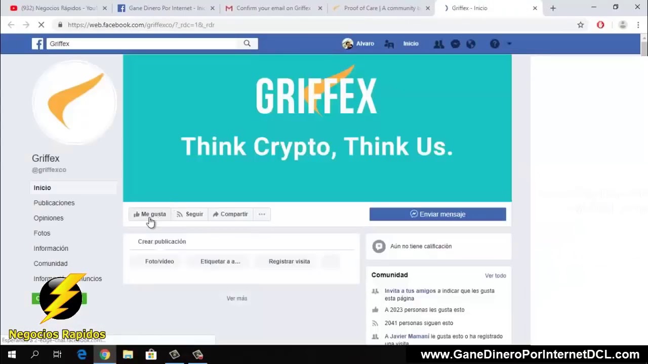 Griffex Airdrop Gana Hasta $10 Dolares Gratis en Tokens GFX