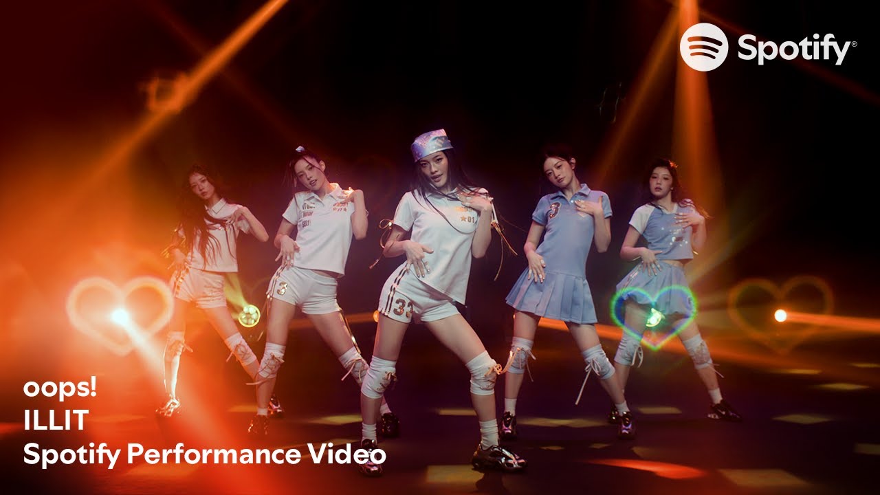 ILLIT 'oops!' Spotify Performance Video | OUT NOW