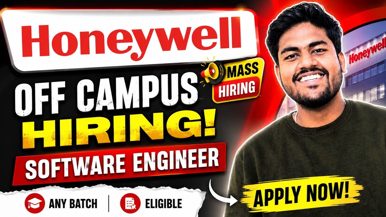 Honeywell Off Campus Drive 2026 | Software Engineer | Eligibility & How to Apply
