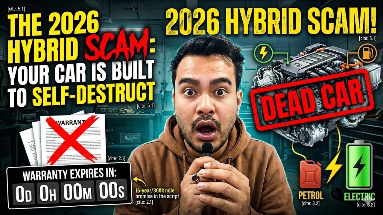 Афера с гибридами 2026 года: почему ваш новый автомобиль запрограммирован на самоликвидацию