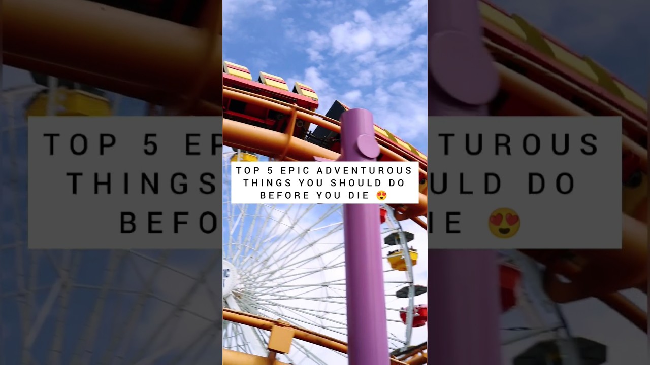 Top 5 Adventure Activity You Should Do Before You Die 😍 #adventure #travel #tour #best #trip #guide