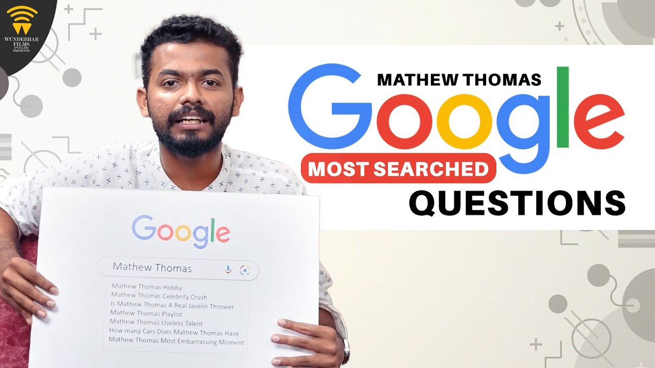Mathew Thomas Answers Google’s Most Searched Questions | Dhanush | GV Prakash | #Neek