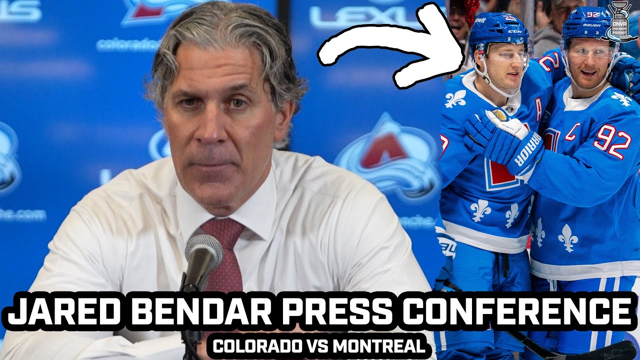 Jared Bednar on HISTORIC Start After Avs DOMINATE Montreal 7-2 For 8th Straight Home WIN