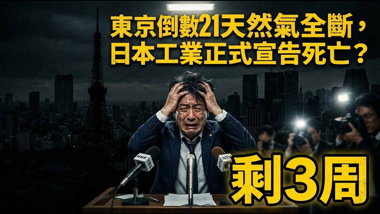 日本國運剩21天？東京電力恐全面崩潰！霍爾木茲海峽鎖喉，大和民族迎來「最黑之夜」！