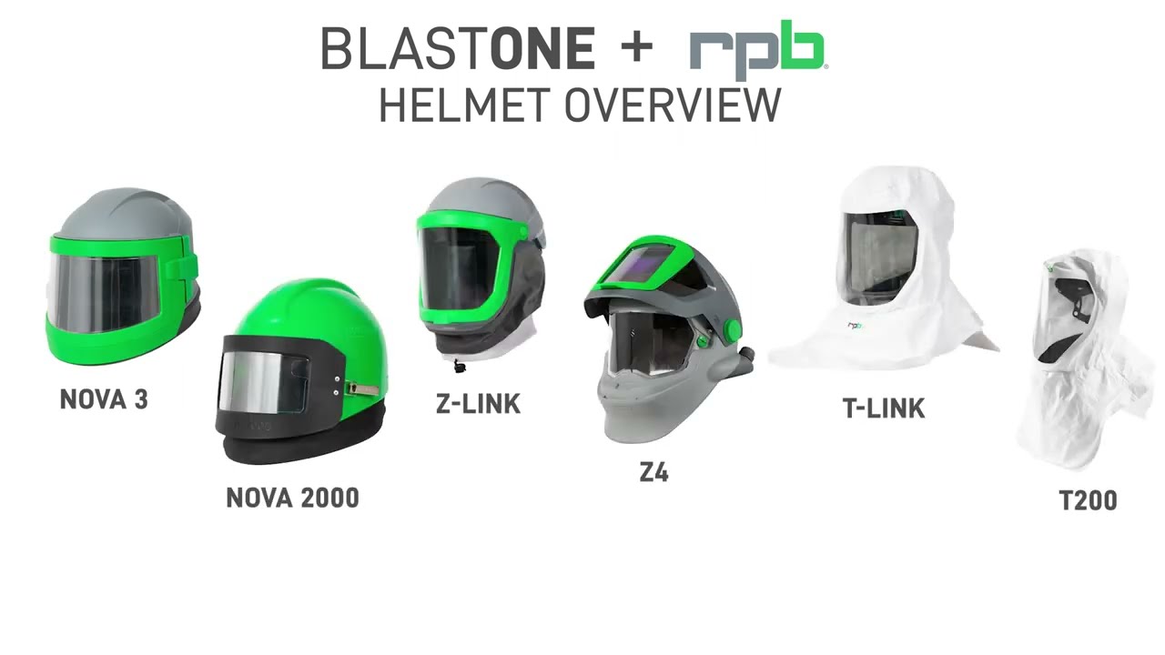 RPB Respirator Helmets Overview: Nova 3, Z-Link, T-Link & More