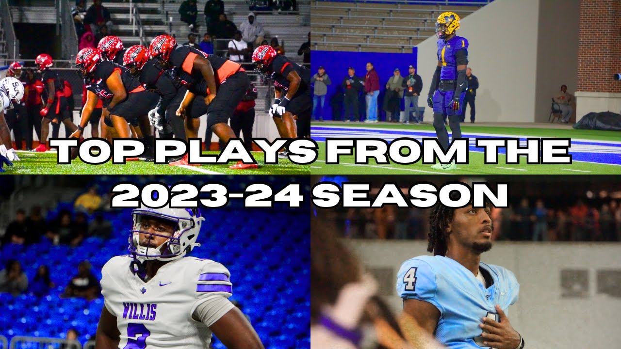 Best Plays of the 2023 Texas High School Football Season! 🎥🍿| Football Highlight Compilation Pt. 1🏈