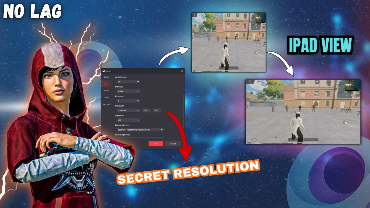 How To Get iPad View in Gameloop PUBG | Rynam Gamerz