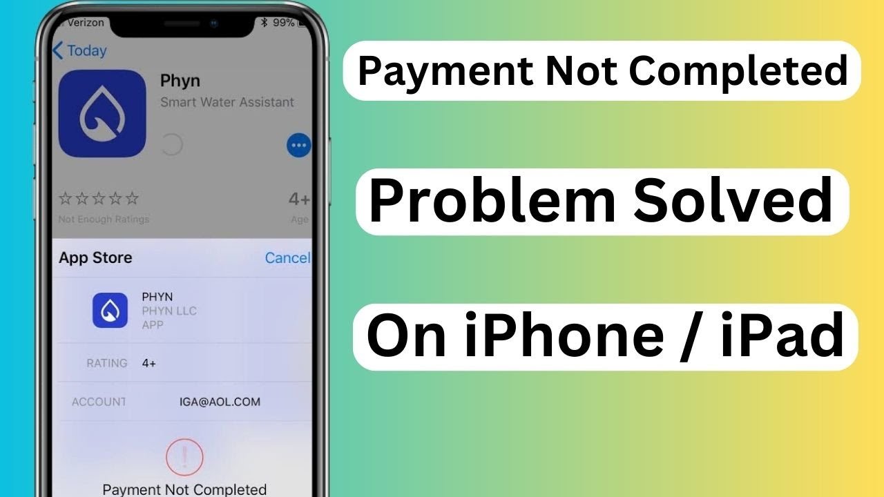 Payment Not Completed App Store | iPhone | How to fix Payment not Completed App Store | iOS 17