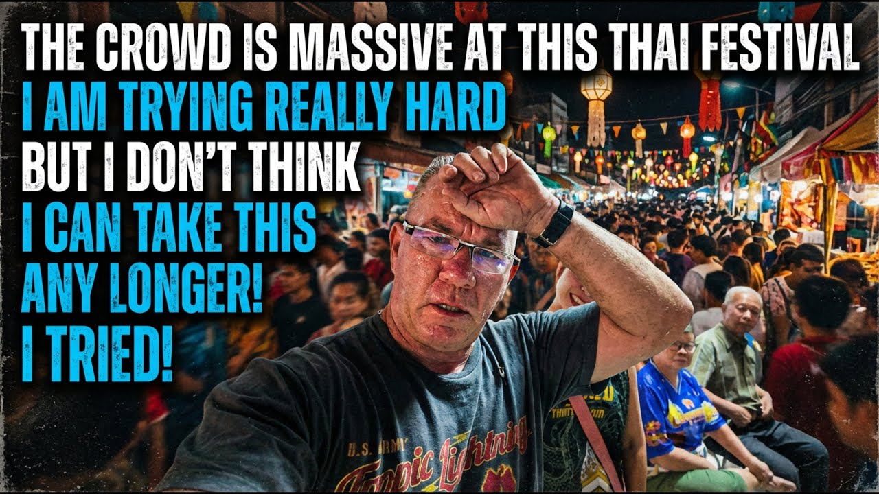 This Thai Traditional Festival Is A Little Overwhelming! Hello PTSD It's Been A While!