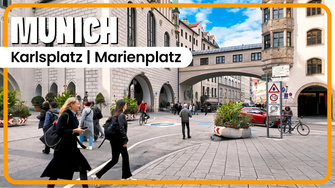 Munich's Historic Heart | A Walk from Karlsplatz to Marienplatz