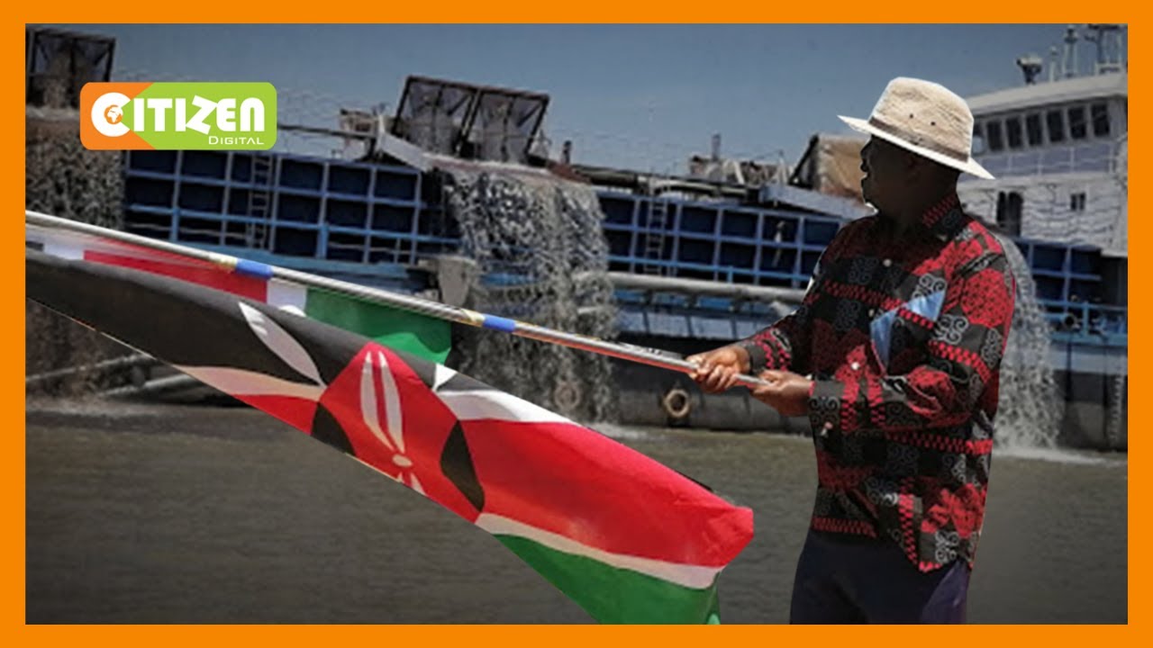 ODM leader Raila Odinga officially launches the dredging of Kisumu Port