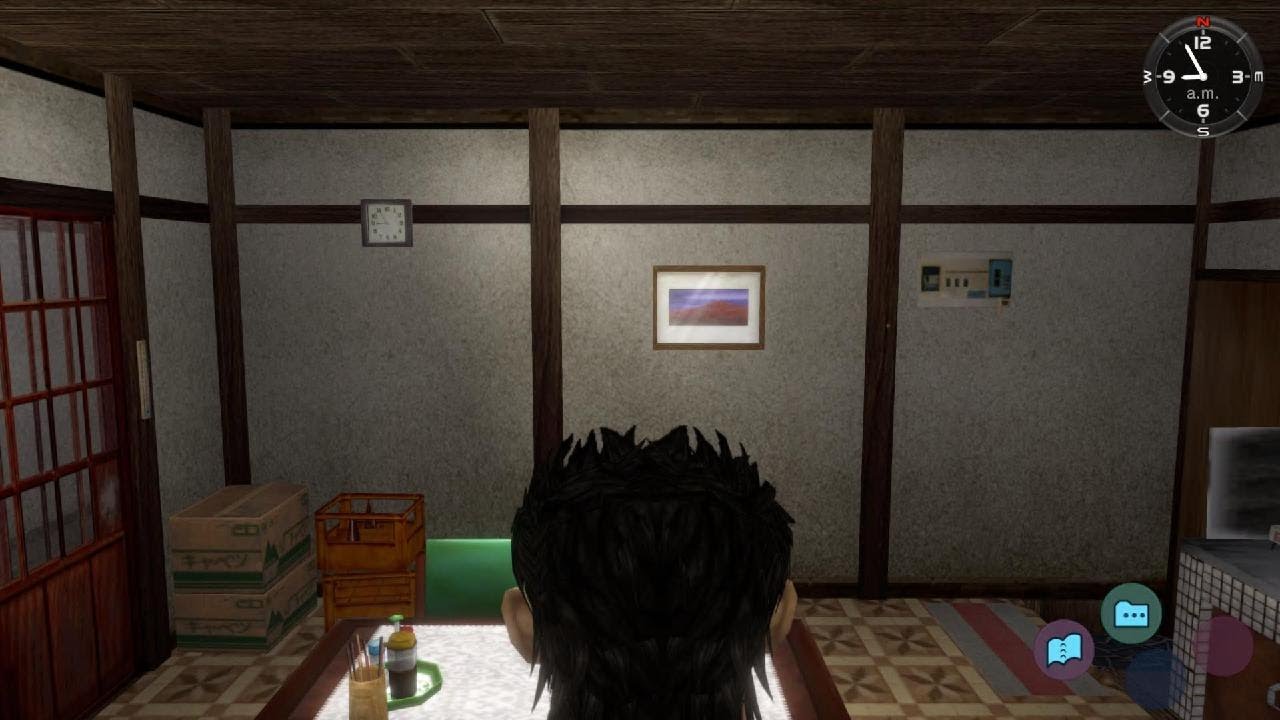 Shenmue breakfast flashback with iwao