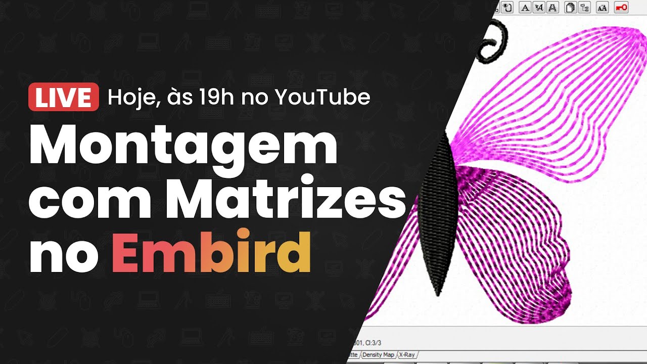 COMO FAZER MONTAGENS DE MATRIZES NO PROGRAMA EMBIRD